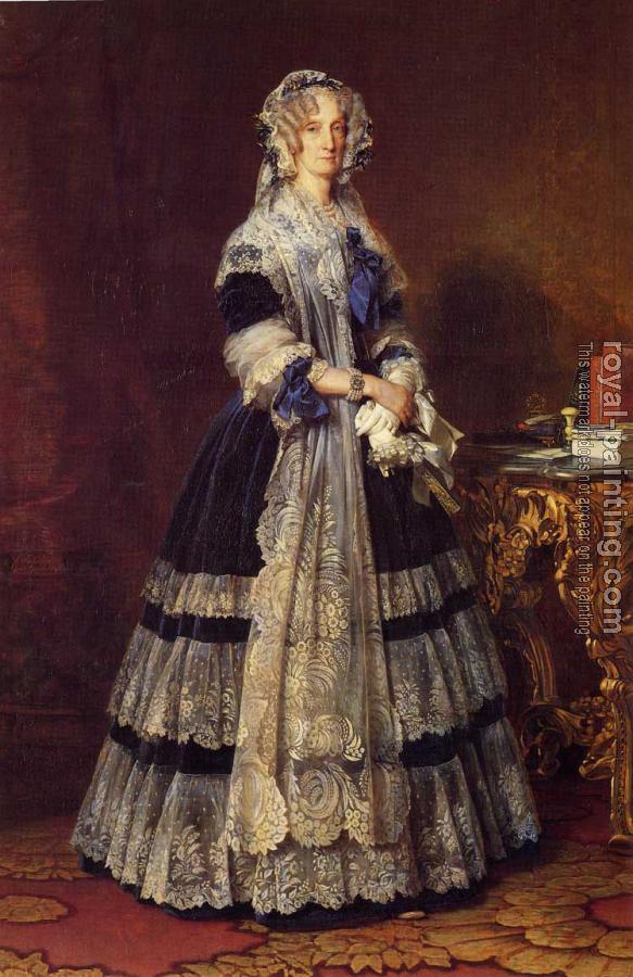 Franz Xavier Winterhalter : Queen Marie Amelie